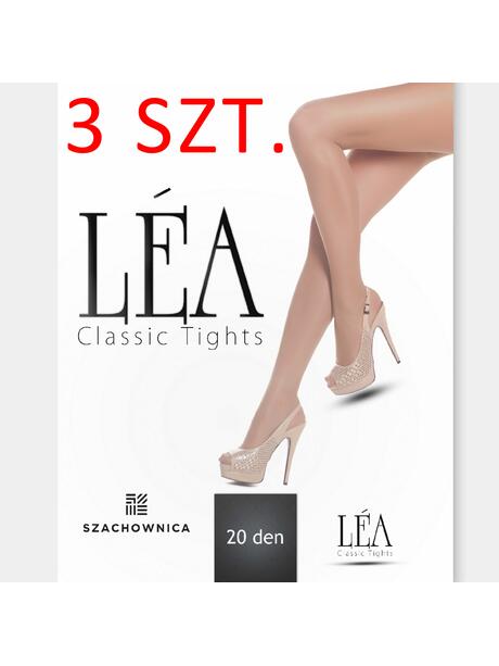 Rajstopy 20 den BEIGE 4/XL 3-PAK