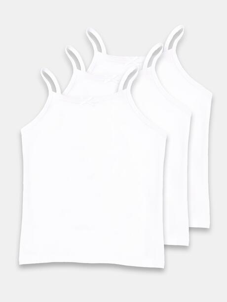 Podkoszulek dziewczęcy 3-pak