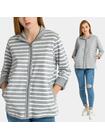 Bluza rozpinana z bawełną