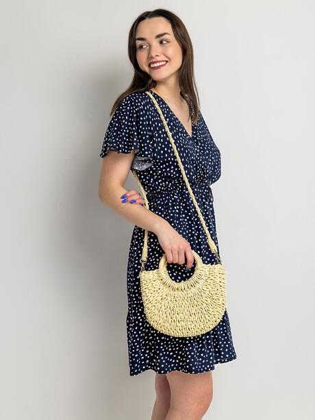 Torba koszyk pleciona