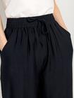 Gładkie spodnie 3/4 plus size