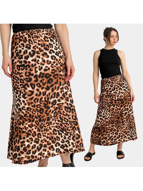 Spódnica w panterkę