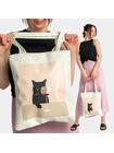 Torba shopper z kotem