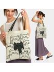 Torba shopper w kotki
