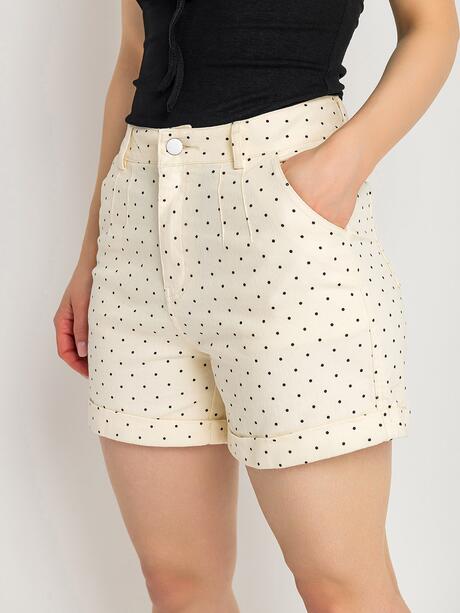 Szorty w groszki