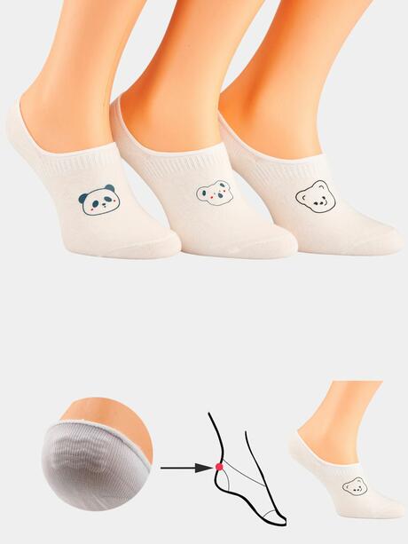 Baleriny w zwierzątka 3-pak 35/38