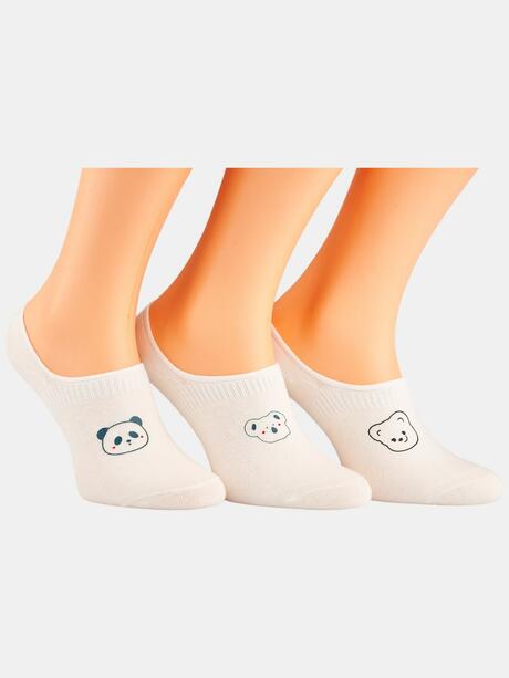 Baleriny w zwierzątka 3-pak 39/41