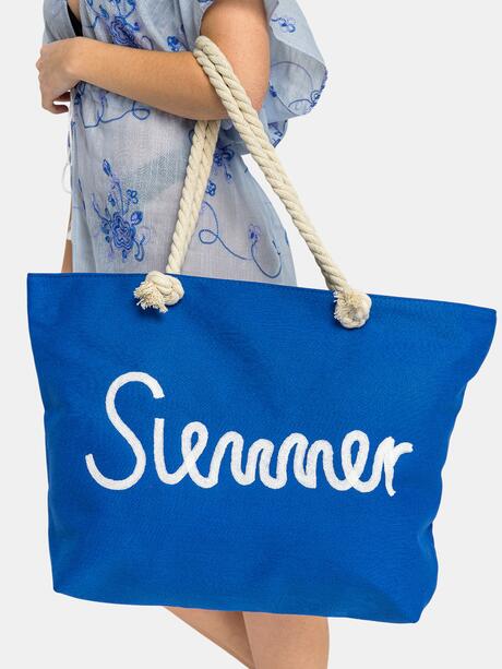 Pojemna torba plażowa