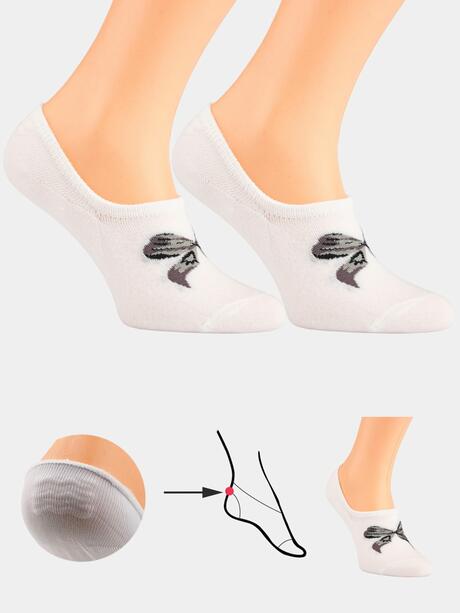 Baleriny z kokardą 2-pak 35/38