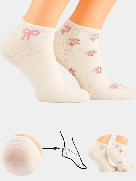 Zakostki skarpetki 2-pak 39-41