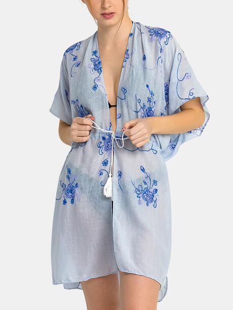 Pareo z domieszką bawełny