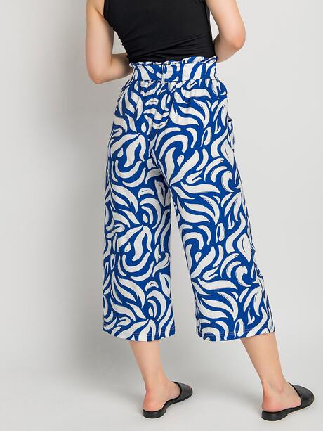 Wzorzyste spodnie