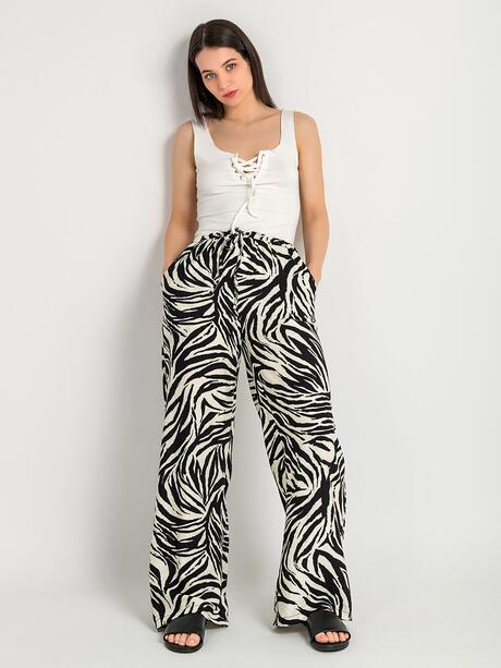 Spodnie ze zwierzęcym printem