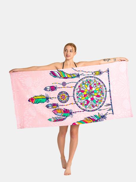 Duży ręcznik plażowy 70x150 cm