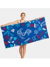 Duży ręcznik plażowy 70x150 cm