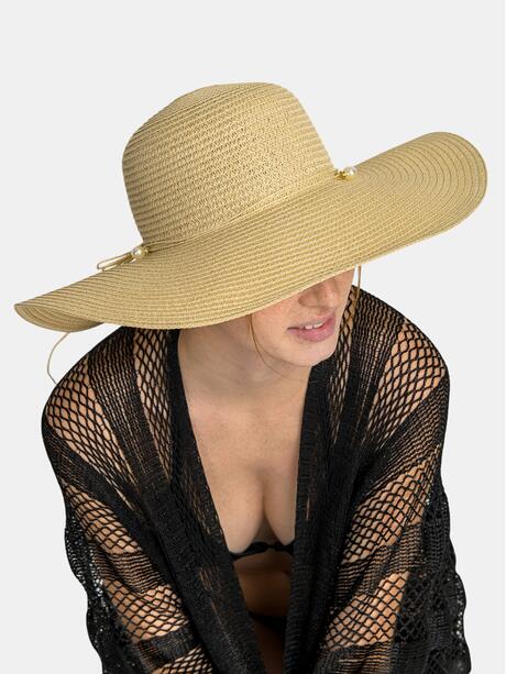 Stylowy pleciony kapelusz