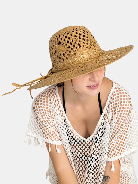 Ażurowy lekki kapelusz