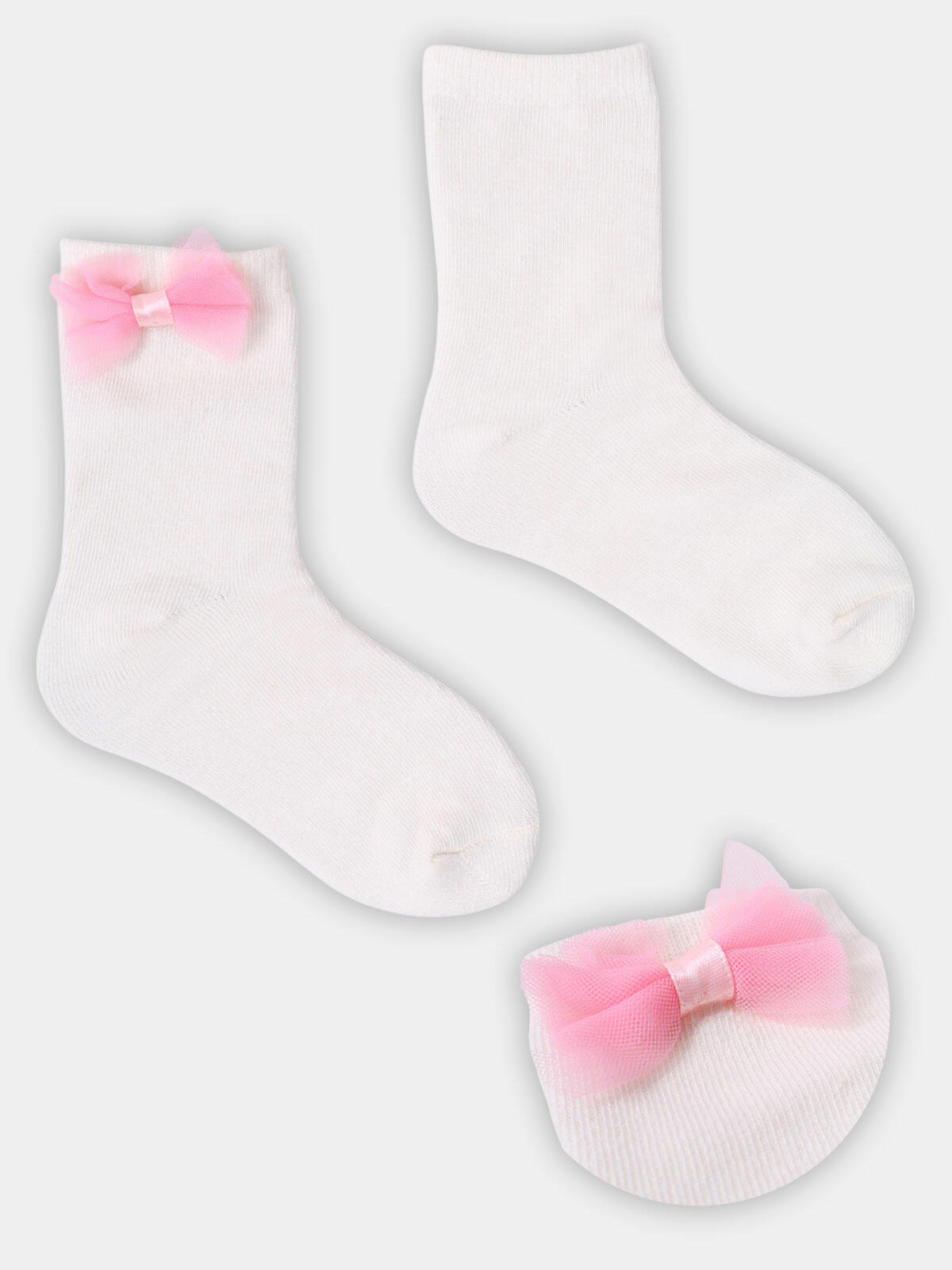 Skarpety z kokardką