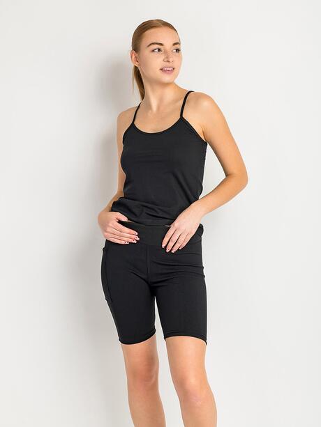 Gładki top na ramiączkach