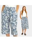 Wiskozowe spodnie 3/4 plus size