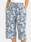 Wiskozowe spodnie 3/4 plus size