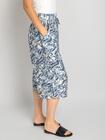 Wiskozowe spodnie 3/4 plus size