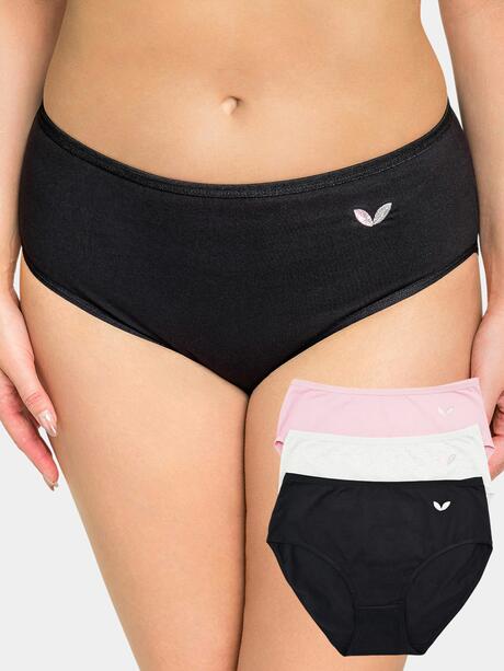 Majtki z haftem 3-pak