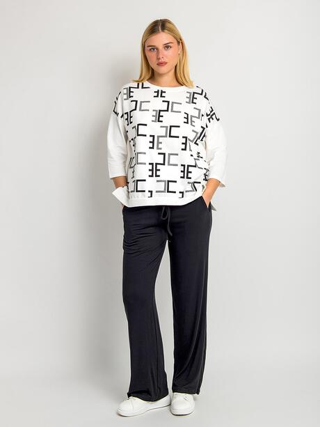 Bluzka o luźnym fasonie