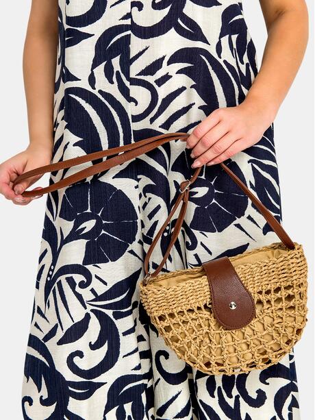 Torebka pleciona koszyk