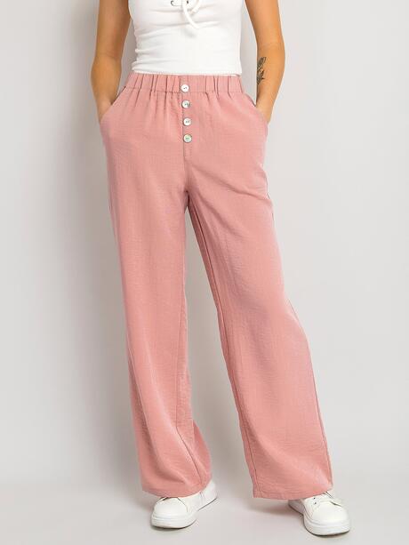 Spodnie z ozdobnymi guziczkami