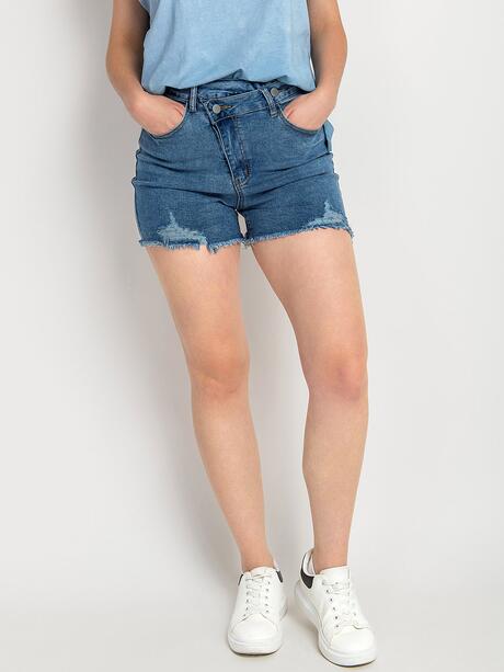 Szorty z przetarciami
