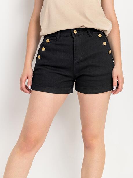 Szorty z zapinanymi kieszeniami
