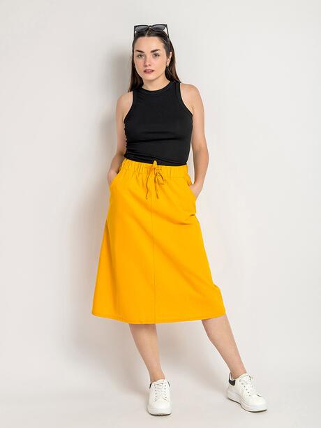 Spódnica z kieszeniami