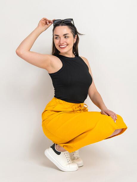 Spódnica z kieszeniami