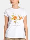 T-shirt bawełniany z nadrukiem