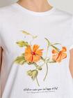T-shirt bawełniany z nadrukiem