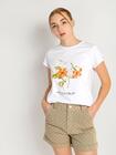T-shirt bawełniany z nadrukiem