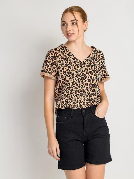 T-shirt bawełniany z printem