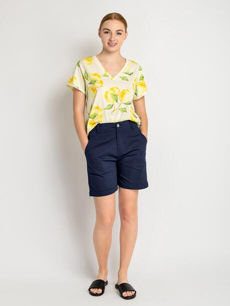 Krótkie spodenki z kieszeniami