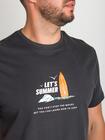 Bawełniany T-shirt z nadrukiem