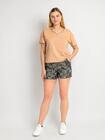 T-shirt z dekoltem w serek