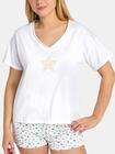 T-shirt bawełniany z nadrukiem