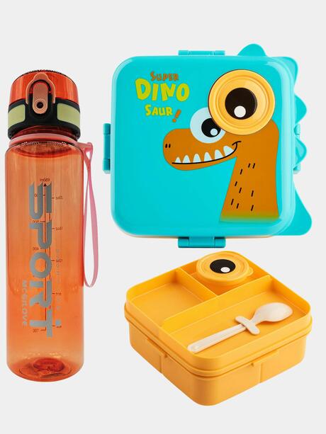 Zestaw Lunchbox i Bidon 650 ml