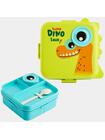 Zestaw Bidon 650 ml i Lunchbox DINO