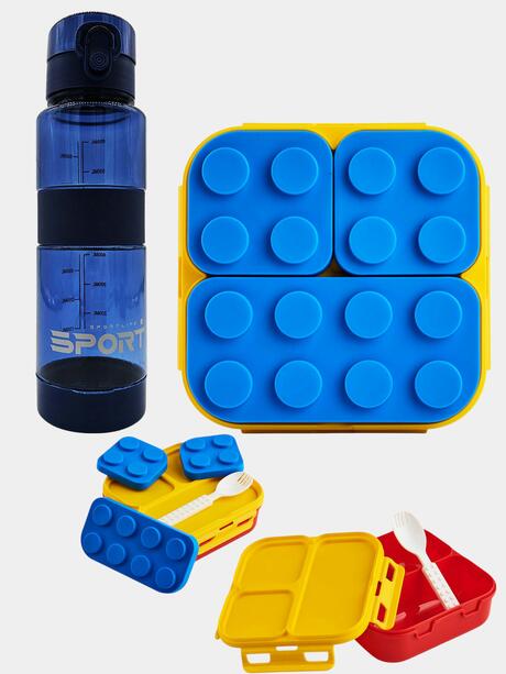 Zestaw Lunchbox i Bidon 600 ml