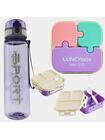 Zestaw Lunchbox śniadaniowy i Bidon 650 ml