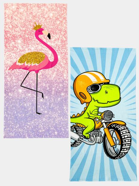 Zestaw ręczników plażowych 70x150 2-pak