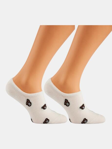 Stopki damskie w misie 2-pak 35-38