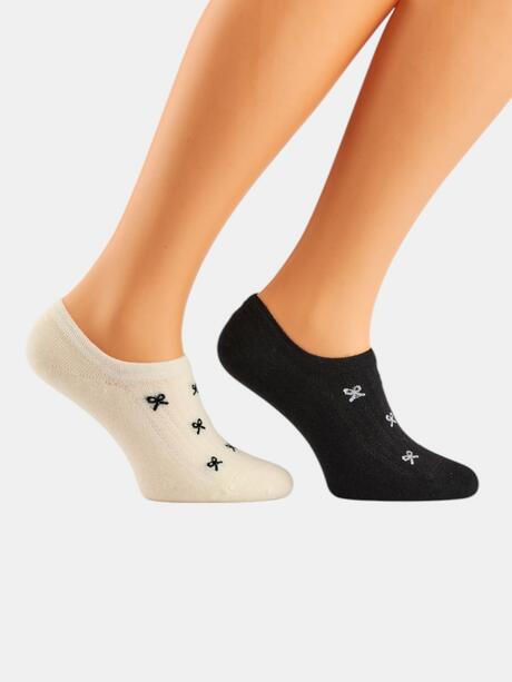 Baleriny w kokardy 2-pak 39-41