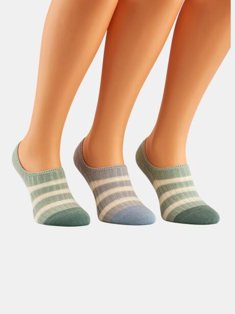 Baleriny damskie 3-pak 35-38